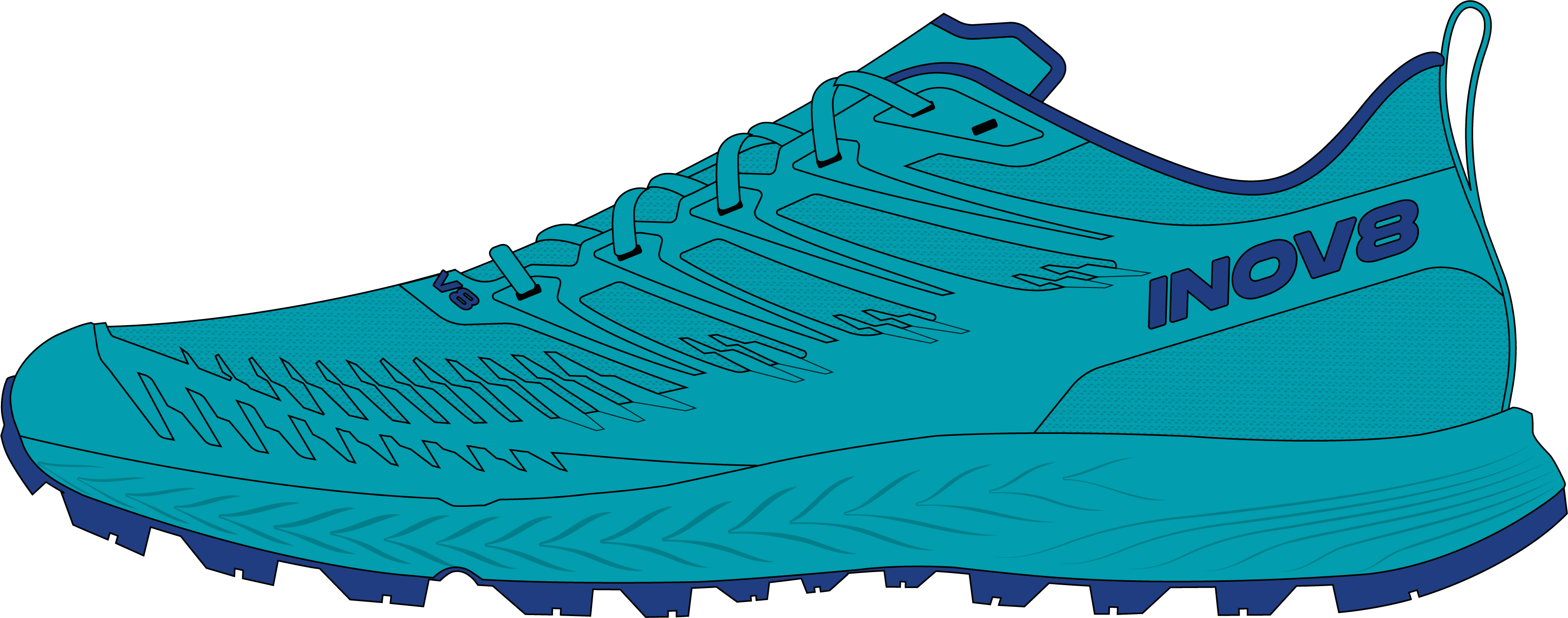 Image Inov8  TrailFly Speed V2  Femme ACIER  W6.5